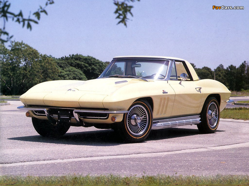 Corvette Sting Ray 427 Convertible (C2) 1966 pictures (800 x 600)