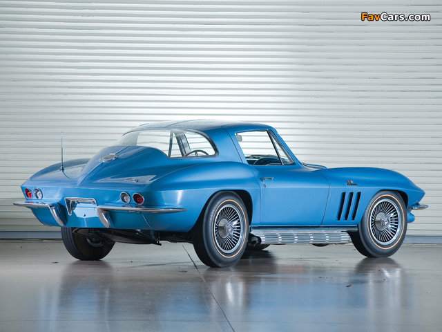 Corvette Sting Ray L72 427/425 HP (C2) 1966 pictures (640 x 480)