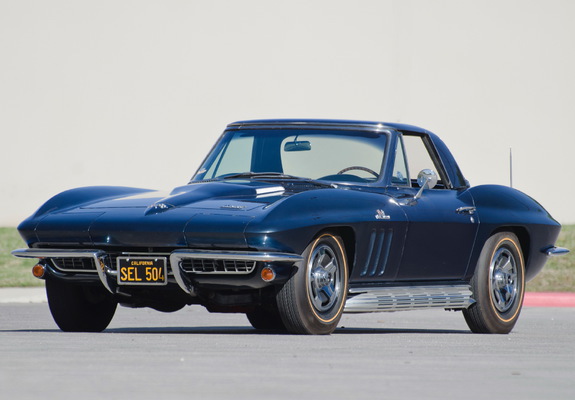 Corvette Sting Ray 427 Convertible (C2) 1966 wallpapers