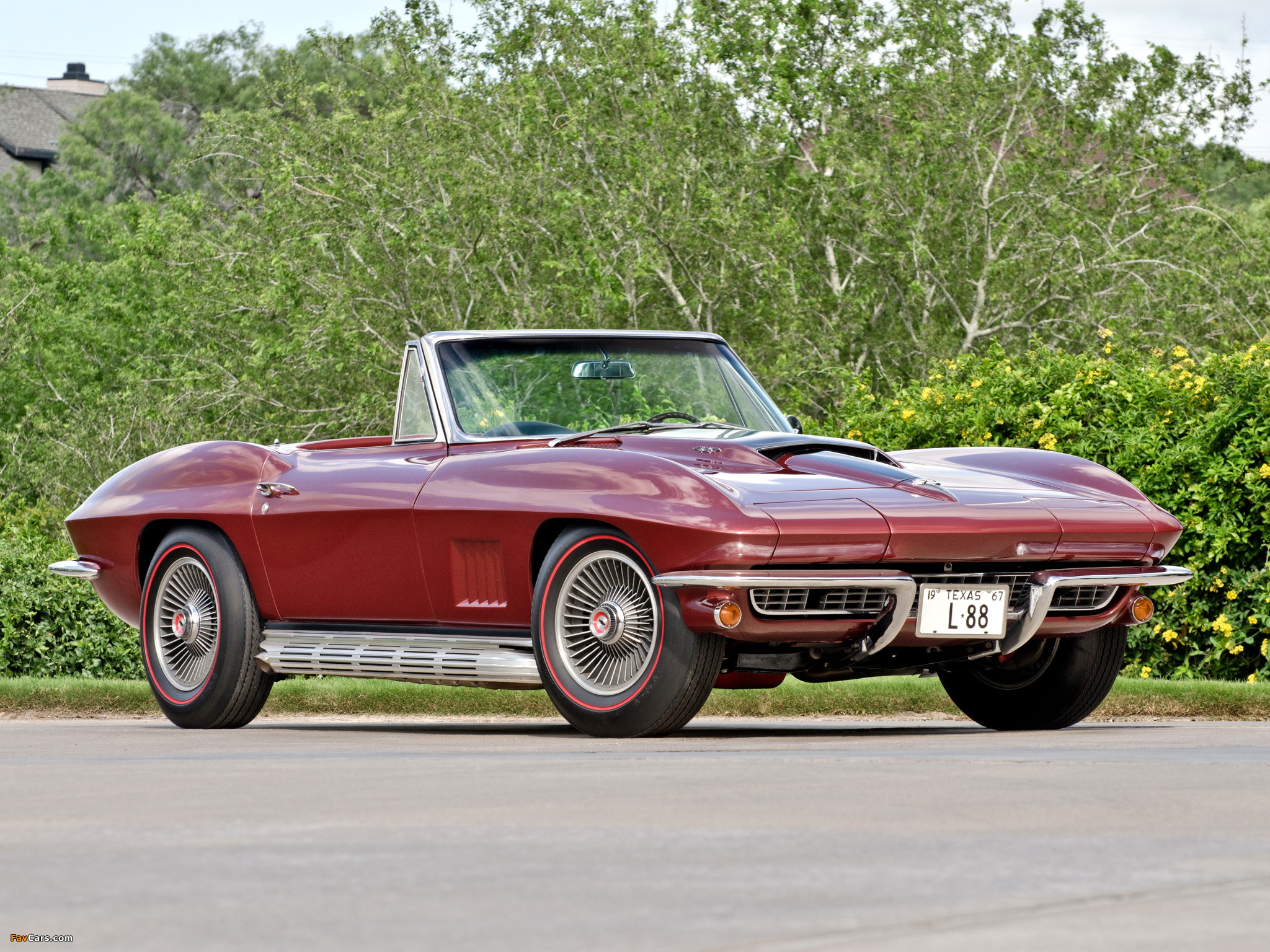 Corvette Sting Ray L88 427 Convertible (C2) 1967 images (2048 x 1536)