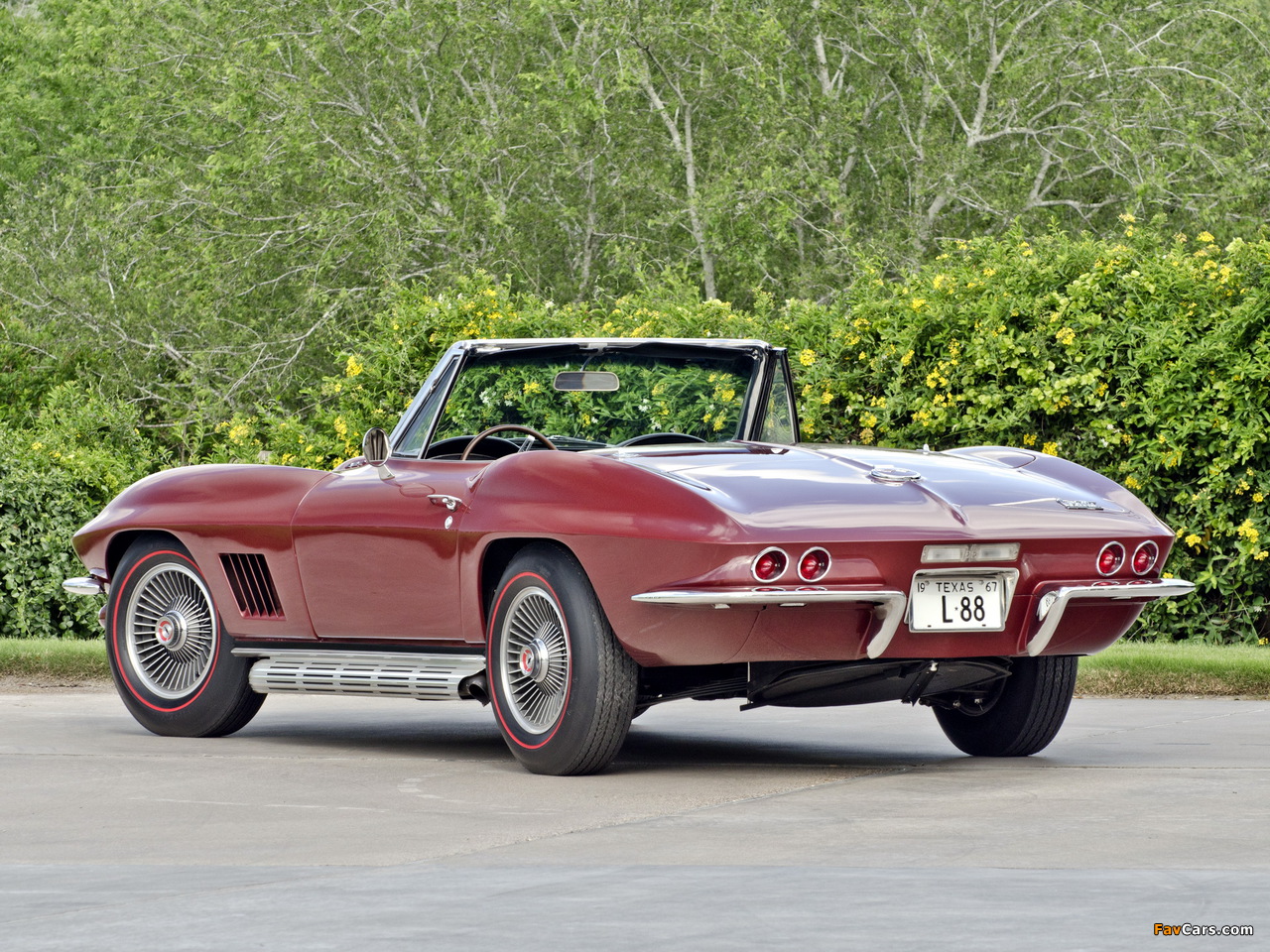 Corvette Sting Ray L88 427 Convertible (C2) 1967 images (1280 x 960)