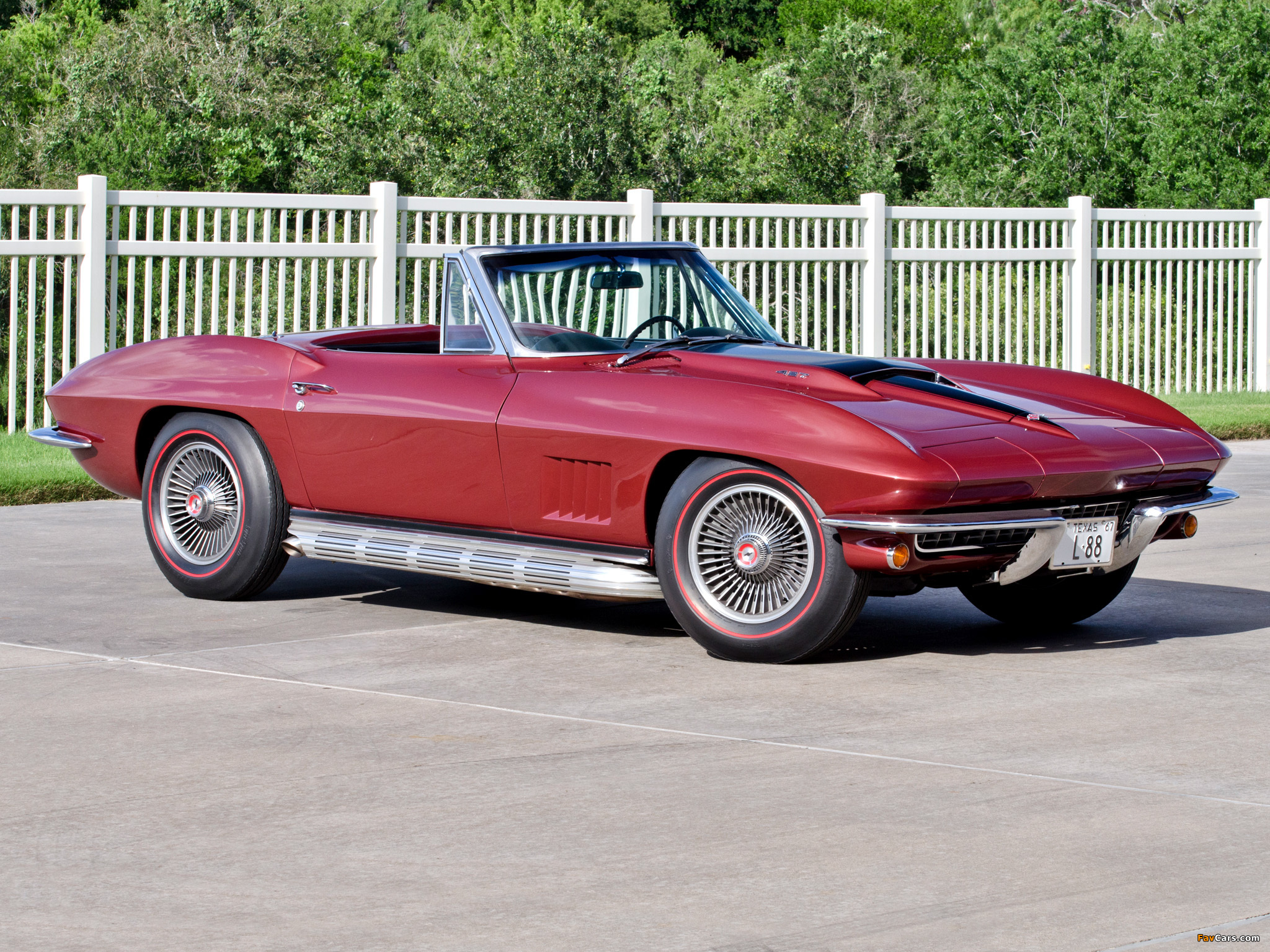 Corvette Sting Ray L88 427 Convertible (C2) 1967 photos (2048 x 1536)