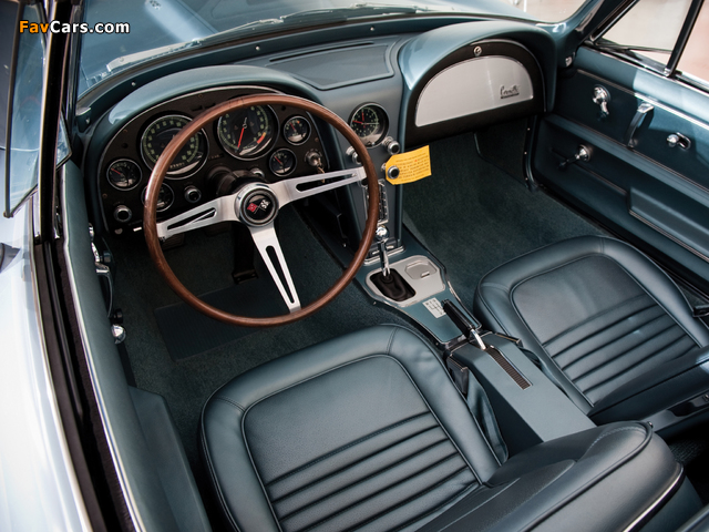 Corvette Sting Ray L71 427/435 HP Convertible (C2) 1967 pictures (640 x 480)