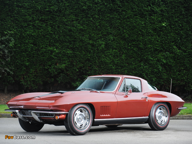 Corvette Sting Ray L36 427/390 HP (C2) 1967 pictures (640 x 480)