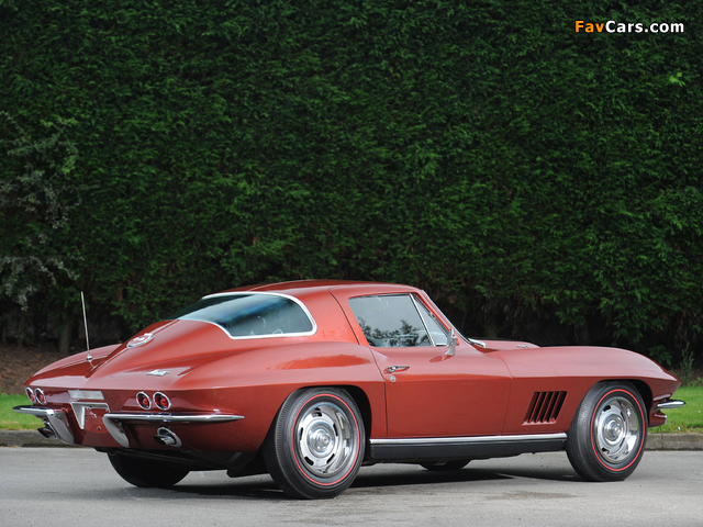 Corvette Sting Ray L36 427/390 HP (C2) 1967 wallpapers (640 x 480)