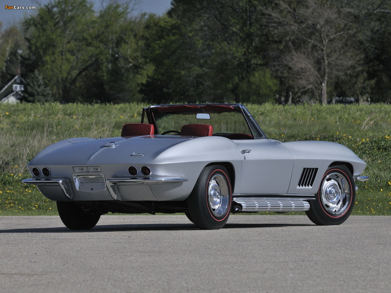 Corvette Sting Ray L89 427/435 HP Convertible (C2) 1967 wallpapers (1280 x 960)