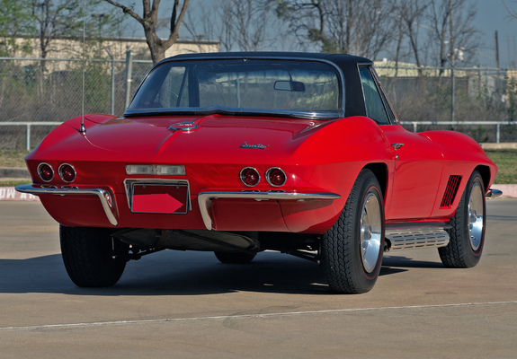 Corvette Sting Ray L68 427/400 HP Convertible (C2) 1967 wallpapers
