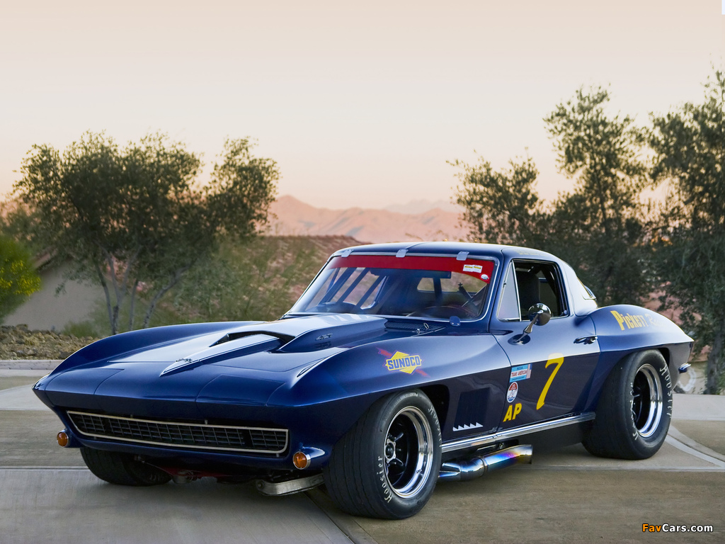 Corvette Sting Ray L88 427 Trans-Am Race Car (C2) 1967 wallpapers (1024 x 768)