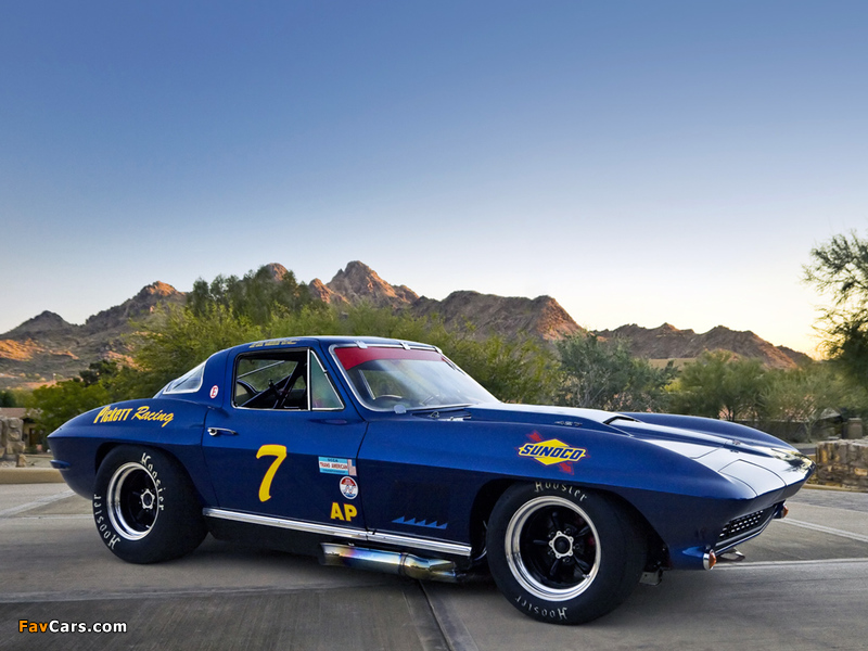 Corvette Sting Ray L88 427 Trans-Am Race Car (C2) 1967 wallpapers (800 x 600)