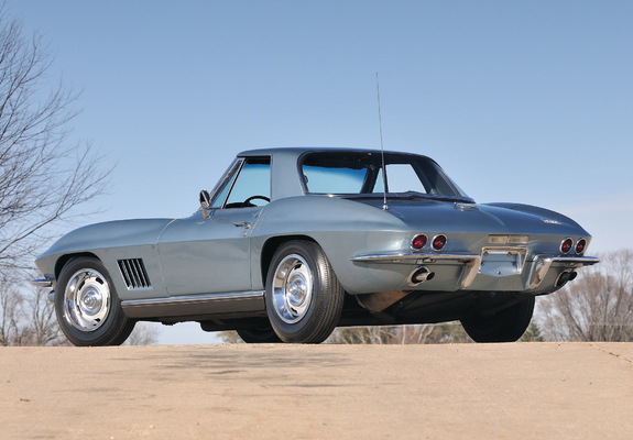 Corvette Sting Ray 427 Convertible (C2) 1967 wallpapers