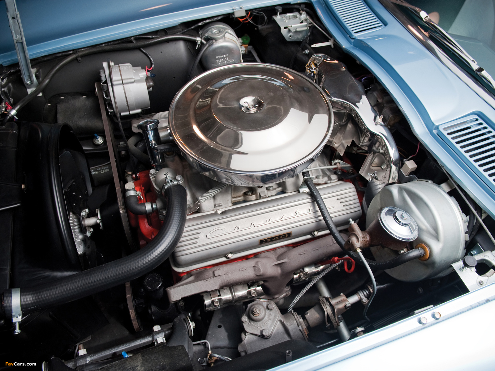 Images of Corvette Sting Ray L76 327/340 HP Convertible (C2) 1963 (1600 x 1200)