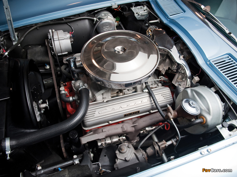 Images of Corvette Sting Ray L76 327/340 HP Convertible (C2) 1963 (800 x 600)