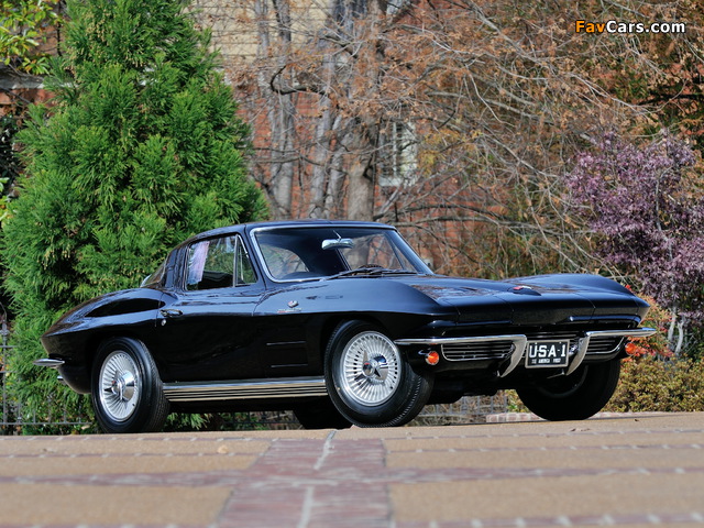 Images of Corvette Sting Ray L84 327/375 HP Fuel Injection (C2) 1964 (640 x 480)