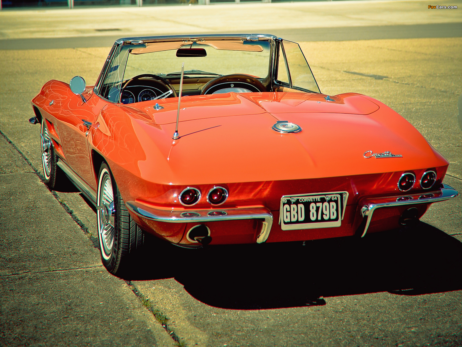Images of Corvette Sting Ray L75 327/300 HP Convertible (C2) 1964 (1600 x 1200)