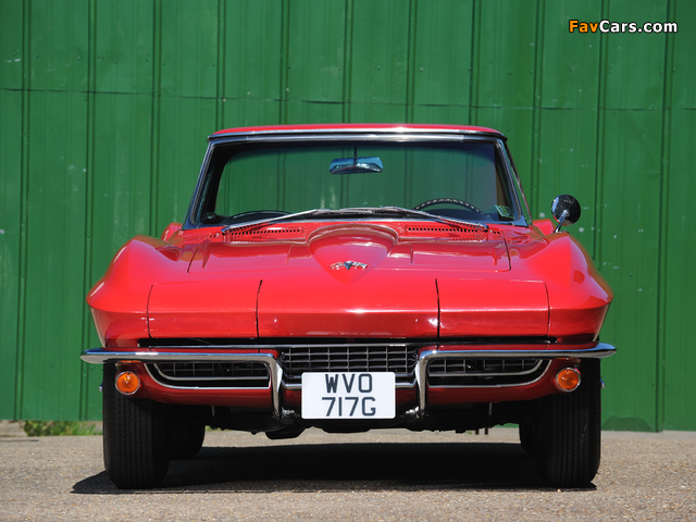 Images of Corvette Sting Ray L75 327/300 HP Convertible (C2) 1964 (640 x 480)