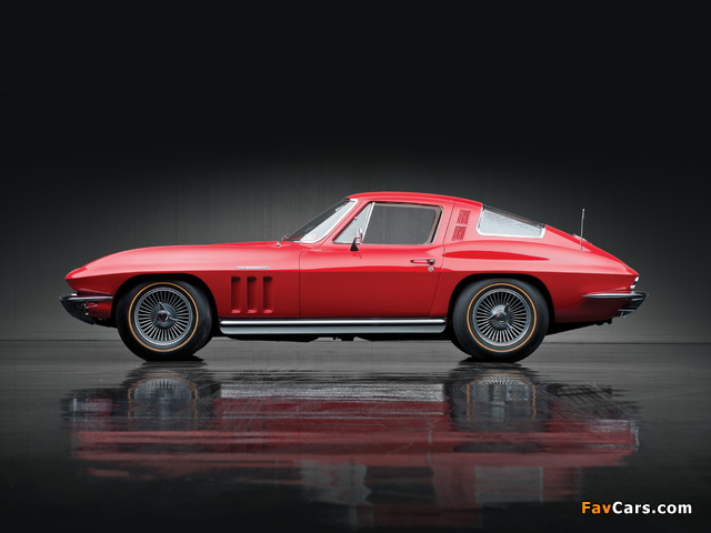 Images of Corvette Sting Ray L84 327/375 HP Fuel Injection (C2) 1965 (640 x 480)