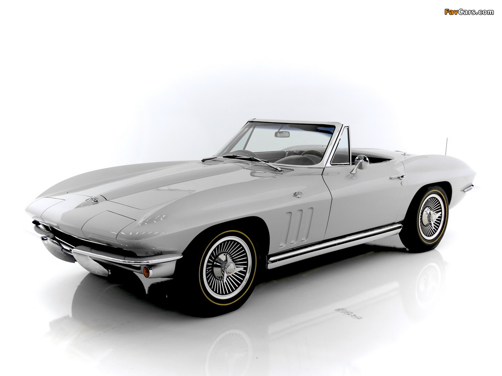 Images of Corvette Sting Ray 327 Convertible (C2) 1965–66 (1024 x 768)