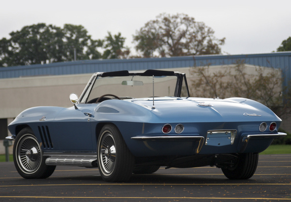 Images of Corvette Sting Ray L78 396/425 HP Convertible (C2) 1965
