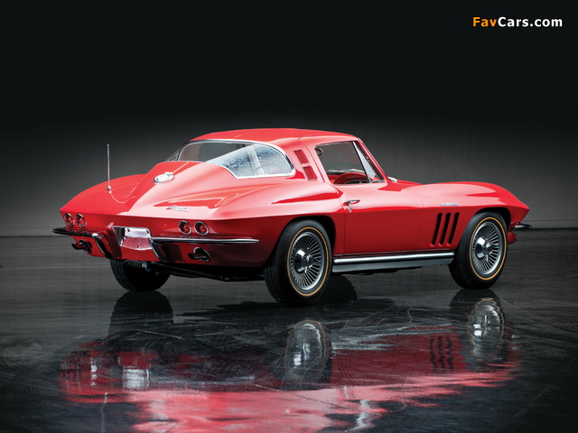 Images of Corvette Sting Ray L84 327/375 HP Fuel Injection (C2) 1965 (640 x 480)