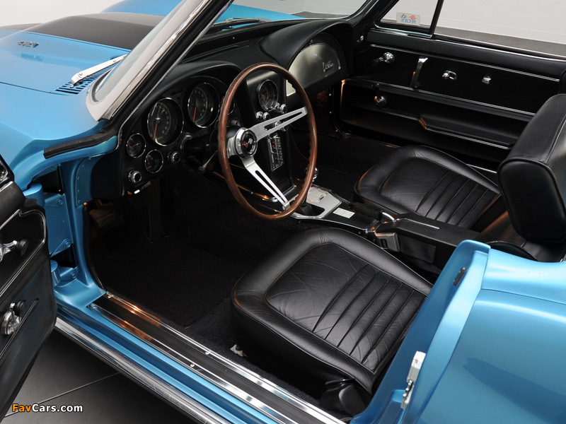 Images of Corvette Sting Ray L36 427/390 HP Convertible (C2) 1967 (800 x 600)