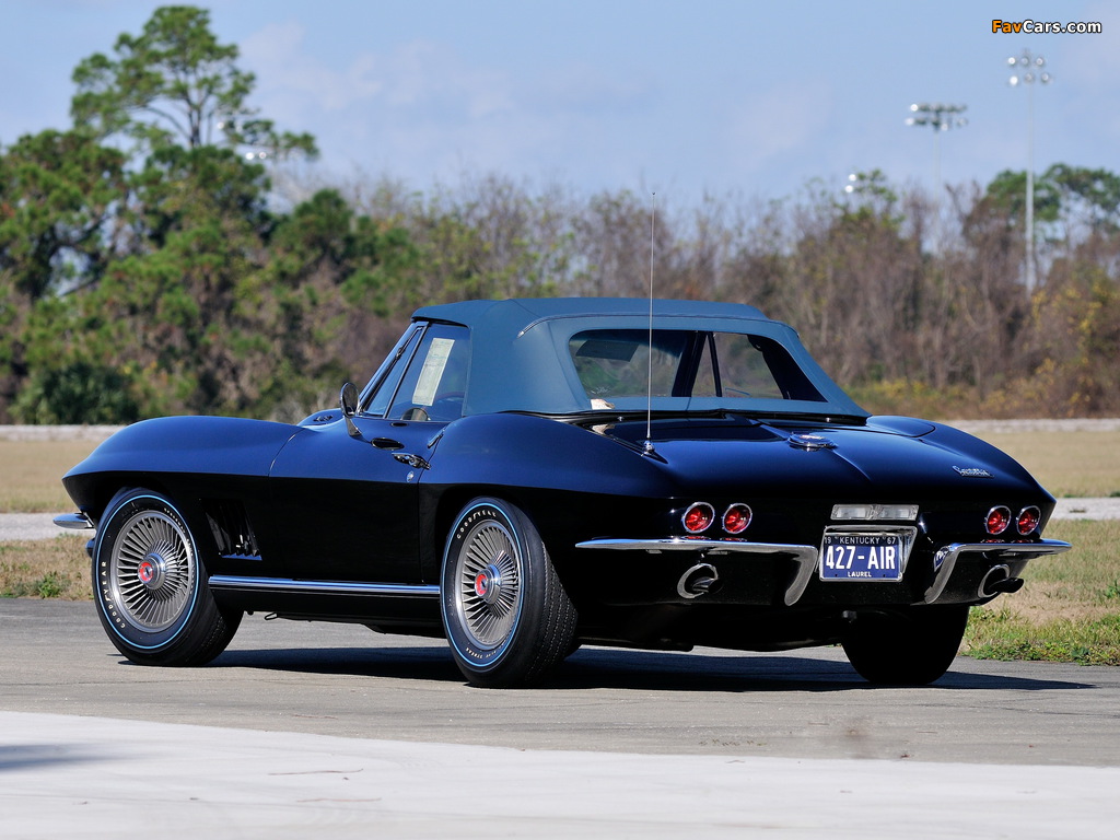 Images of Corvette Sting Ray L88 427 Convertible (C2) 1967 (1024 x 768)