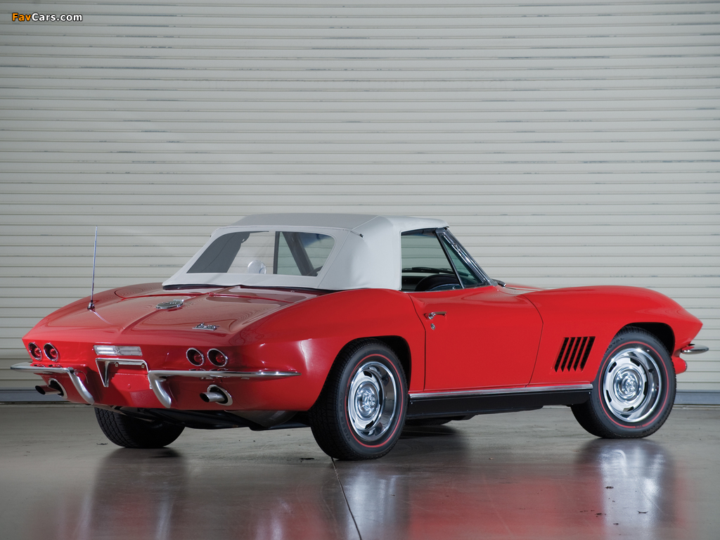 Images of Corvette Sting Ray L79 327/350 HP Convertible (C2) 1967 (1024 x 768)