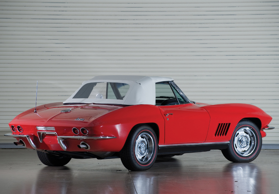 Images of Corvette Sting Ray L79 327/350 HP Convertible (C2) 1967