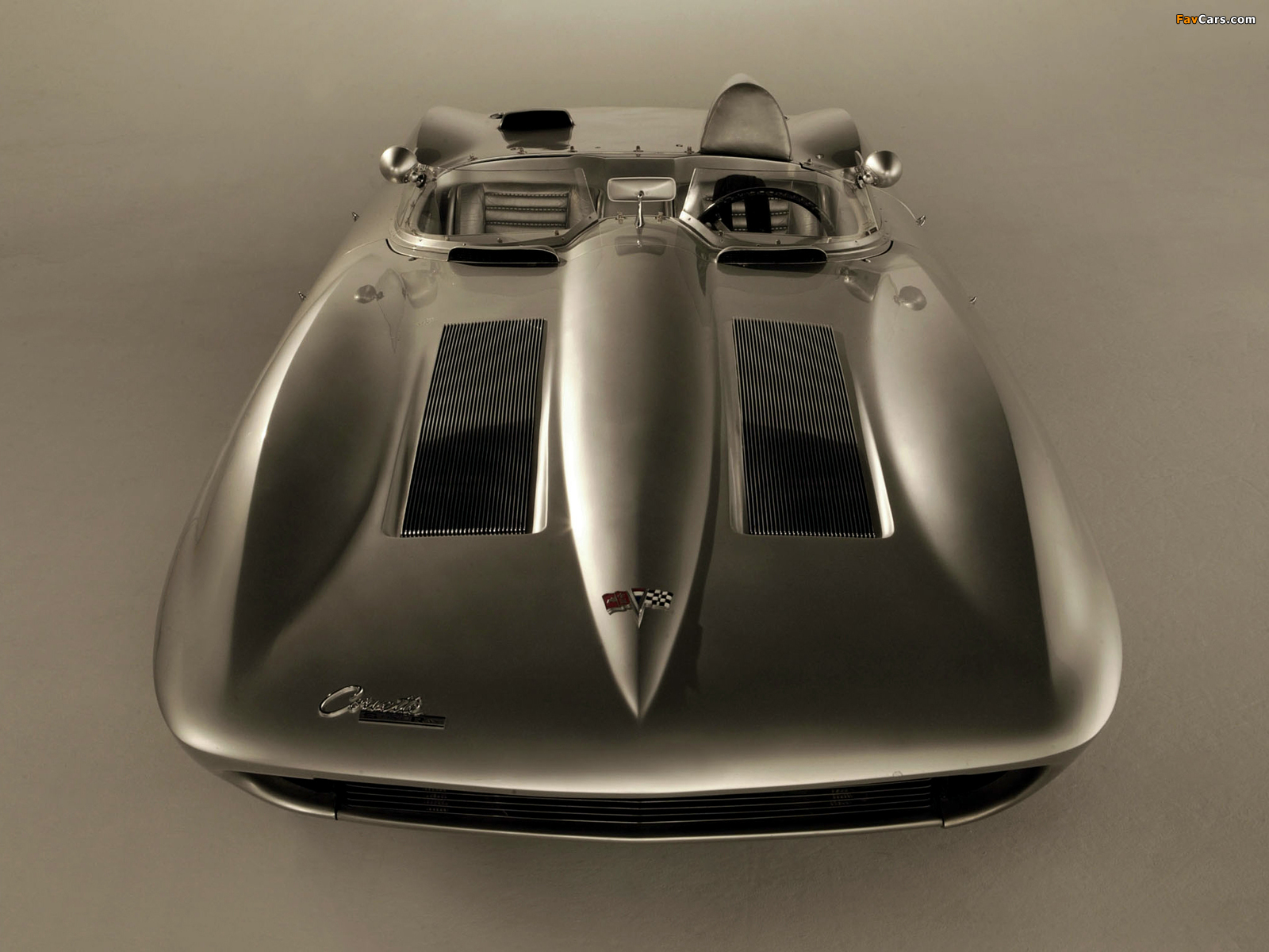 Photos of Corvette Stingray Racer Concept Car 1959 (1600 x 1200)