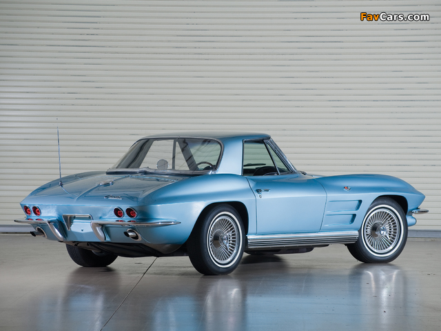 Photos of Corvette Sting Ray L76 327/365 HP Convertible (C2) 1964 (640 x 480)