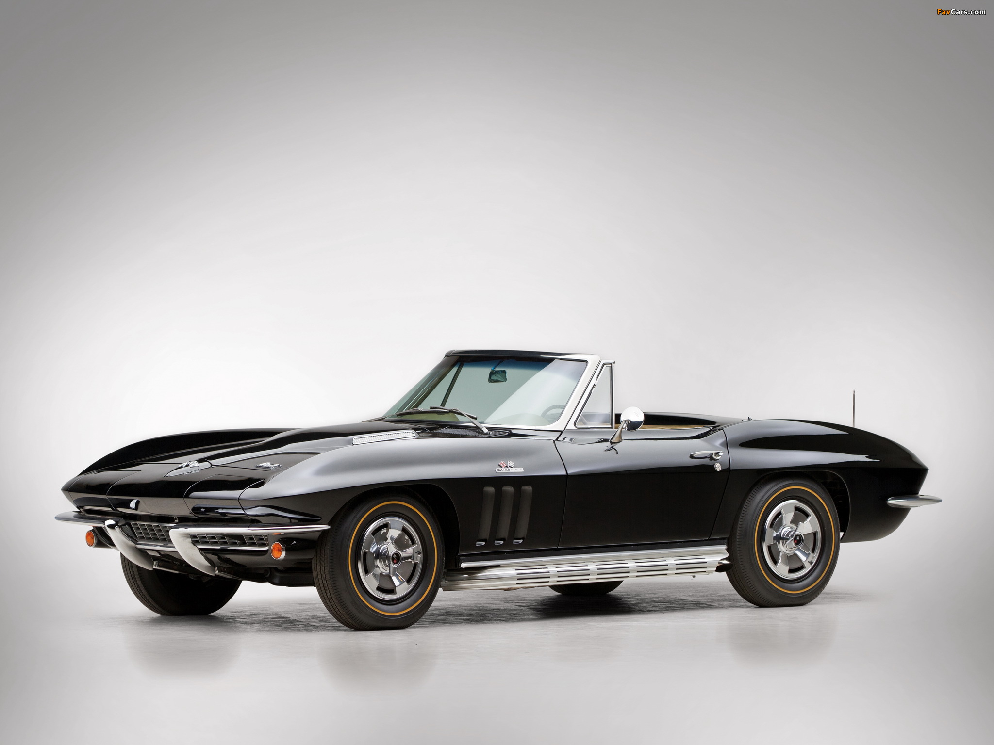 Photos of Corvette Sting Ray L72 427/425 (450) HP Convertible (C2) 1966 (2048 x 1536)