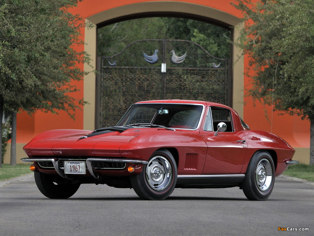 Photos of Corvette Sting Ray L71 427/435 HP (C2) 1967 (1024 x 768)