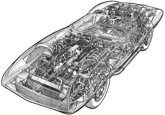 Pictures of Corvette Stingray Racer Concept Car 1959