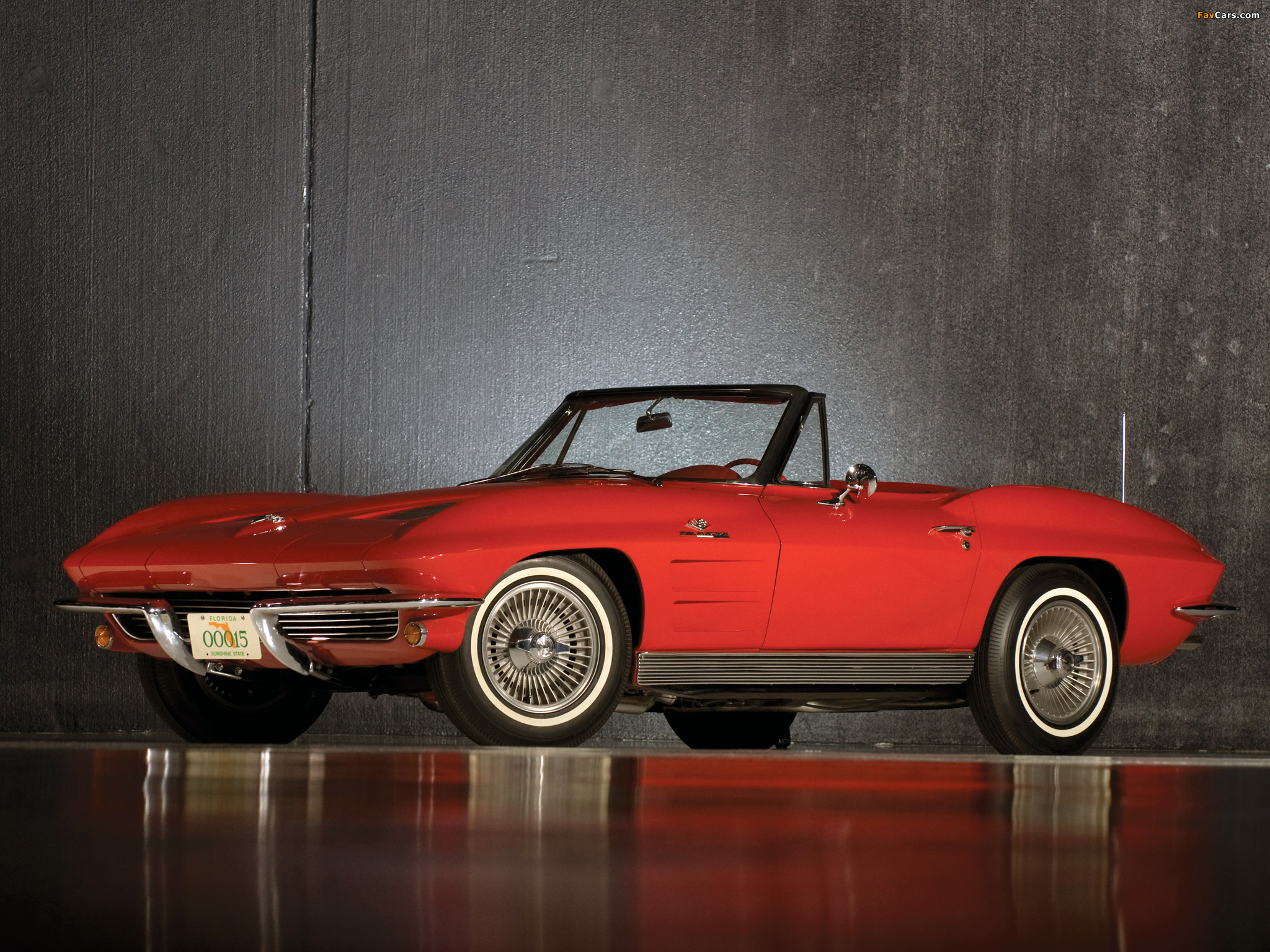 Pictures of Corvette Sting Ray Convertible (C2) 1963 (2048 x 1536)