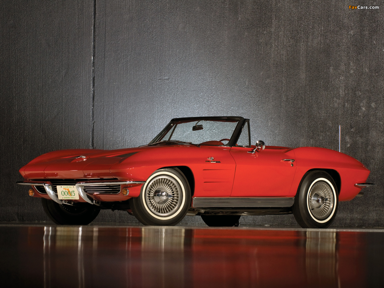 Pictures of Corvette Sting Ray Convertible (C2) 1963 (1280 x 960)