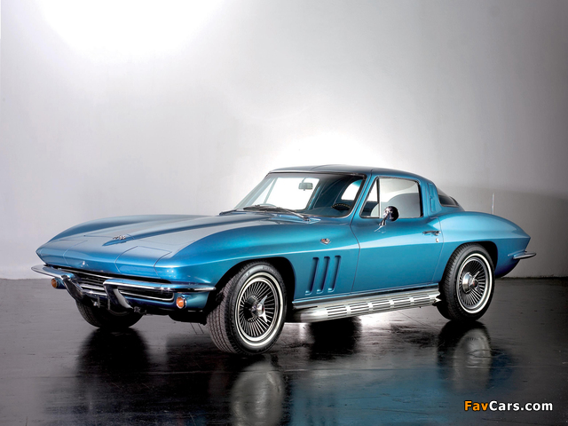 Pictures of Corvette Sting Ray 327 (C2) 1965–66 (640 x 480)