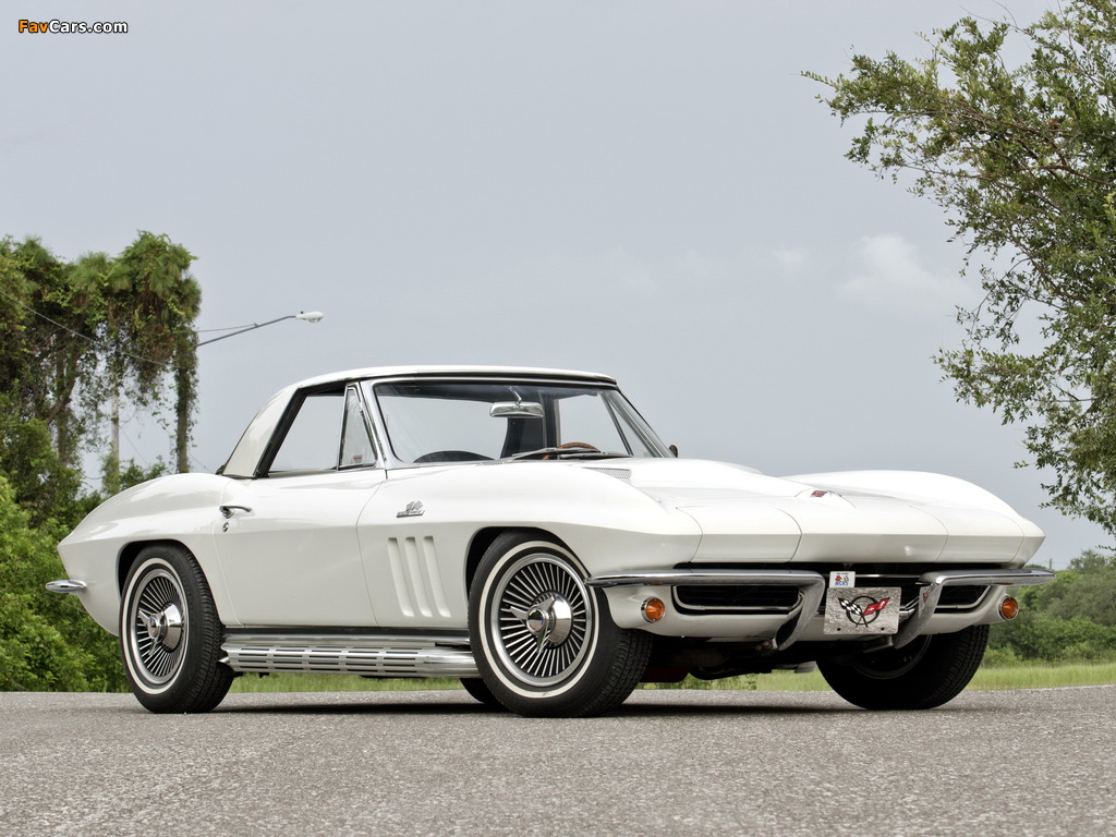 Pictures of Corvette Sting Ray L78 396/425 HP Convertible (C2) 1965 (1024 x 768)