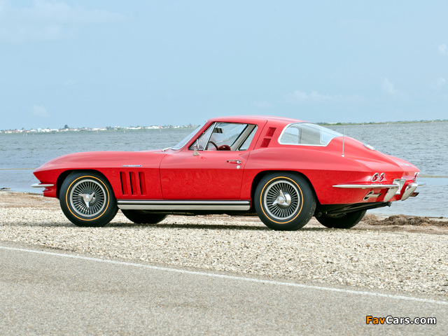 Pictures of Corvette Sting Ray L84 327/375 HP Fuel Injection (C2) 1965 (640 x 480)