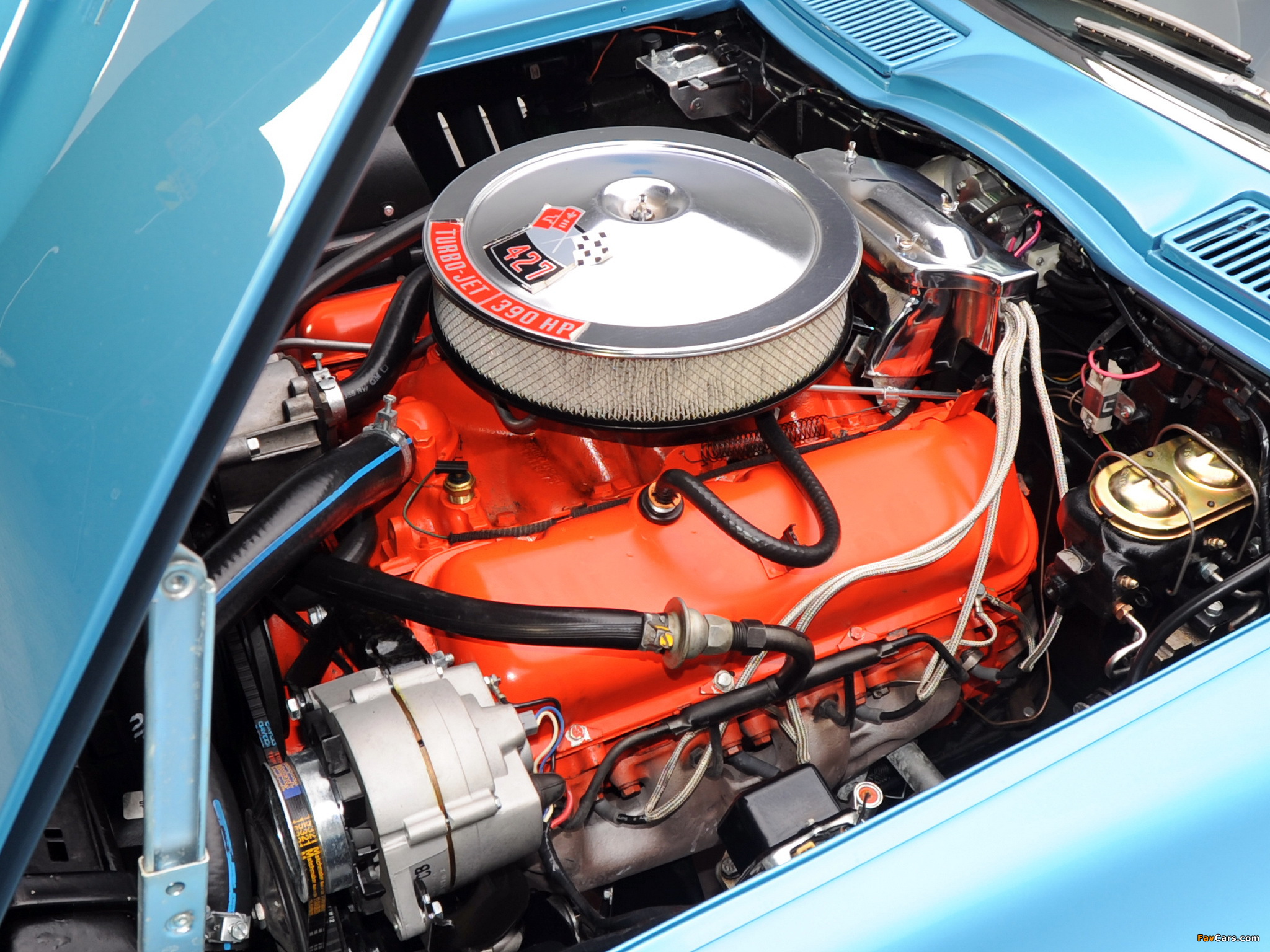 Pictures of Corvette Sting Ray L36 427/390 HP Convertible (C2) 1967 (2048 x 1536)