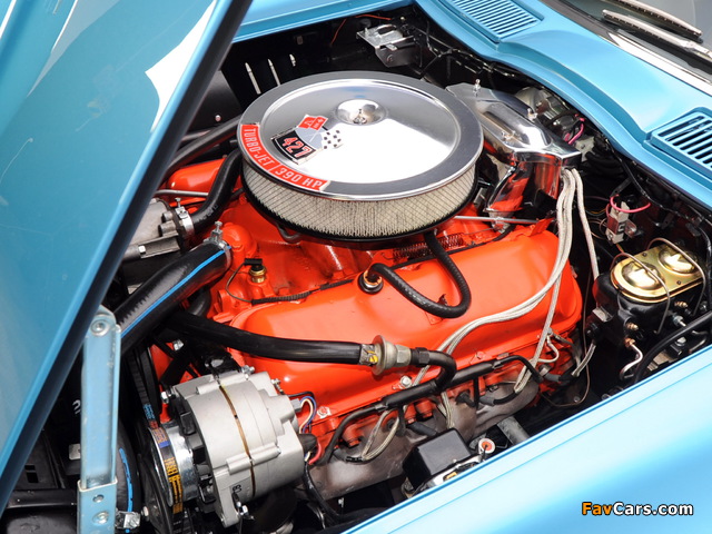 Pictures of Corvette Sting Ray L36 427/390 HP Convertible (C2) 1967 (640 x 480)