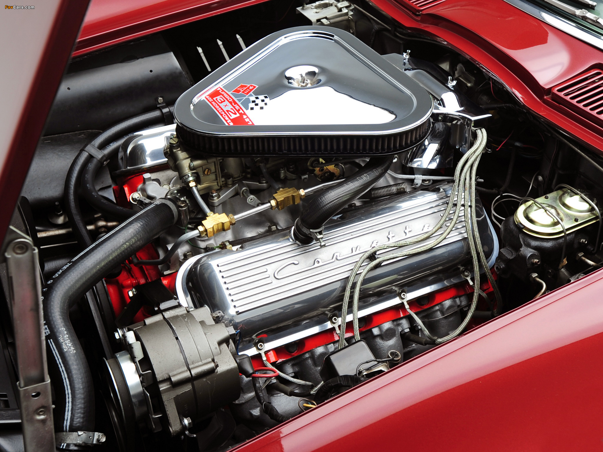 Pictures of Corvette Sting Ray L68 427/400 HP Convertible (C2) 1967 (2048 x 1536)