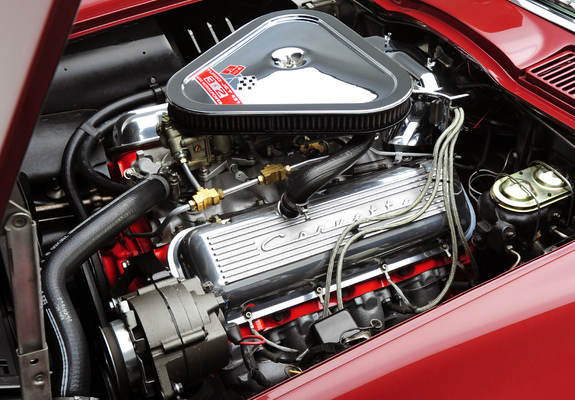 Pictures of Corvette Sting Ray L68 427/400 HP Convertible (C2) 1967