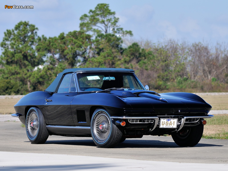 Pictures of Corvette Sting Ray L88 427 Convertible (C2) 1967 (800 x 600)