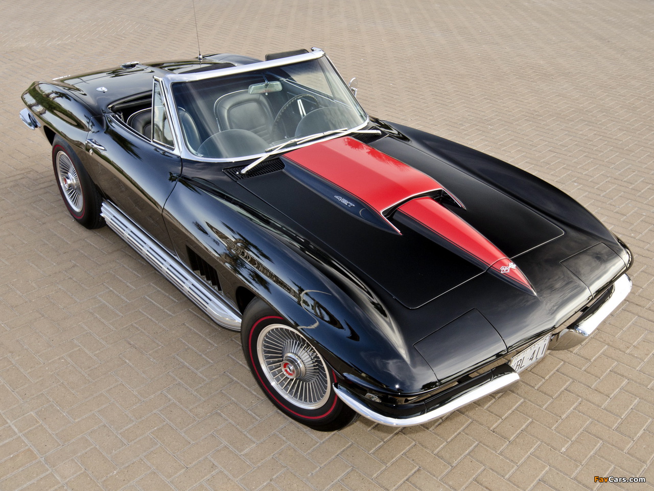 Pictures of Corvette Sting Ray L89 427/435 HP Convertible (C2) 1967 (1280 x 960)