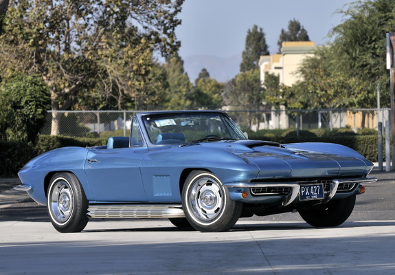 Pictures of Corvette Sting Ray L89 427/435 HP Convertible (C2) 1967