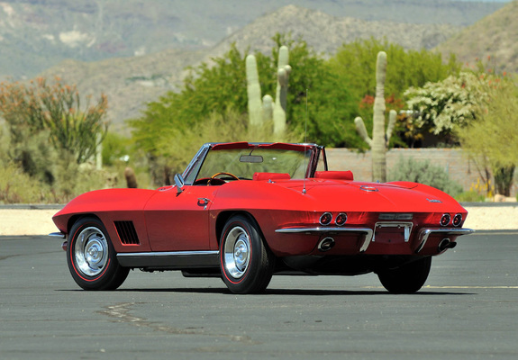 Pictures of Corvette Sting Ray 427 Convertible (C2) 1967