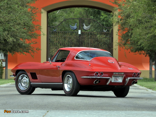 Pictures of Corvette Sting Ray L71 427/435 HP (C2) 1967 (640 x 480)