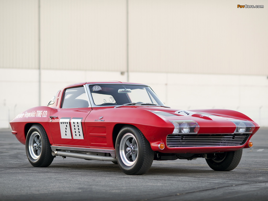 Corvette Sting Ray Race Car 7 11 (C2) 1963 wallpapers (1024 x 768)