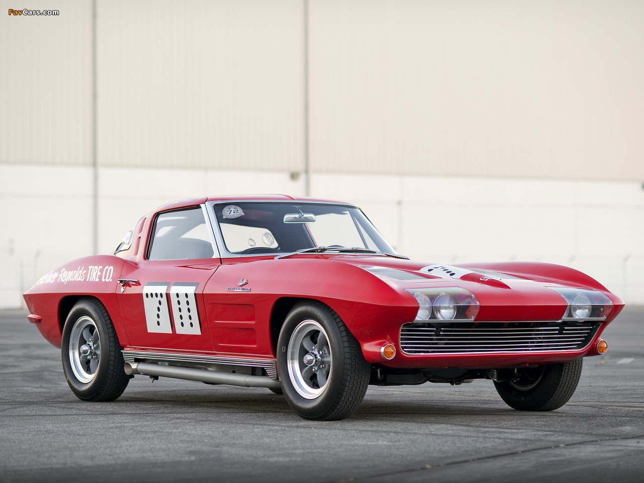 Corvette Sting Ray Race Car 7 11 (C2) 1963 wallpapers (1280 x 960)