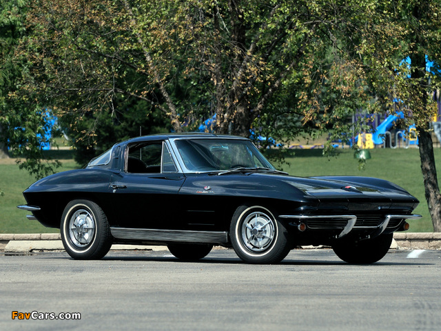 Corvette Sting Ray (C2) 1963 wallpapers (640 x 480)