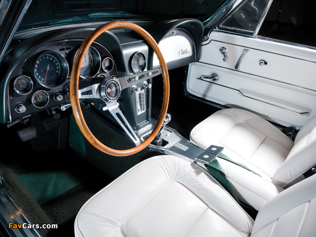 Corvette Sting Ray L75 327/300 HP Convertible (C2) 1965 wallpapers (640 x 480)